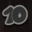 Red Rascal symbool 10